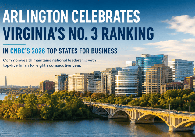 Arlington celebrates Virginia's top ranking