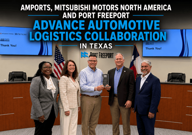 Corporate partnership recognition event in Texas