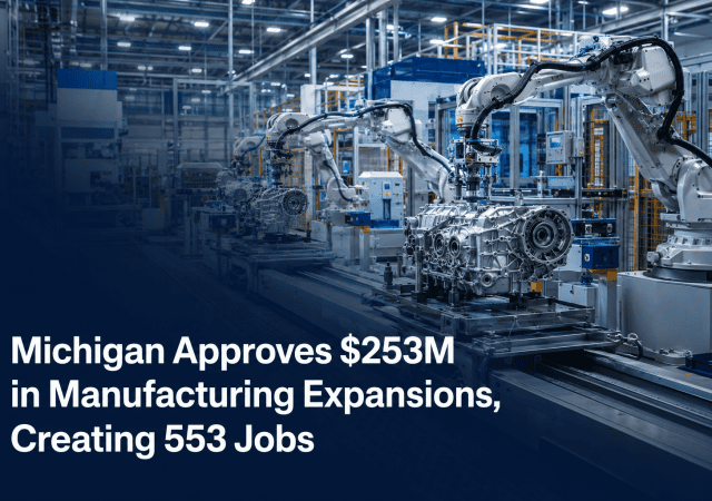 Michigan robotics manufacturing expansion