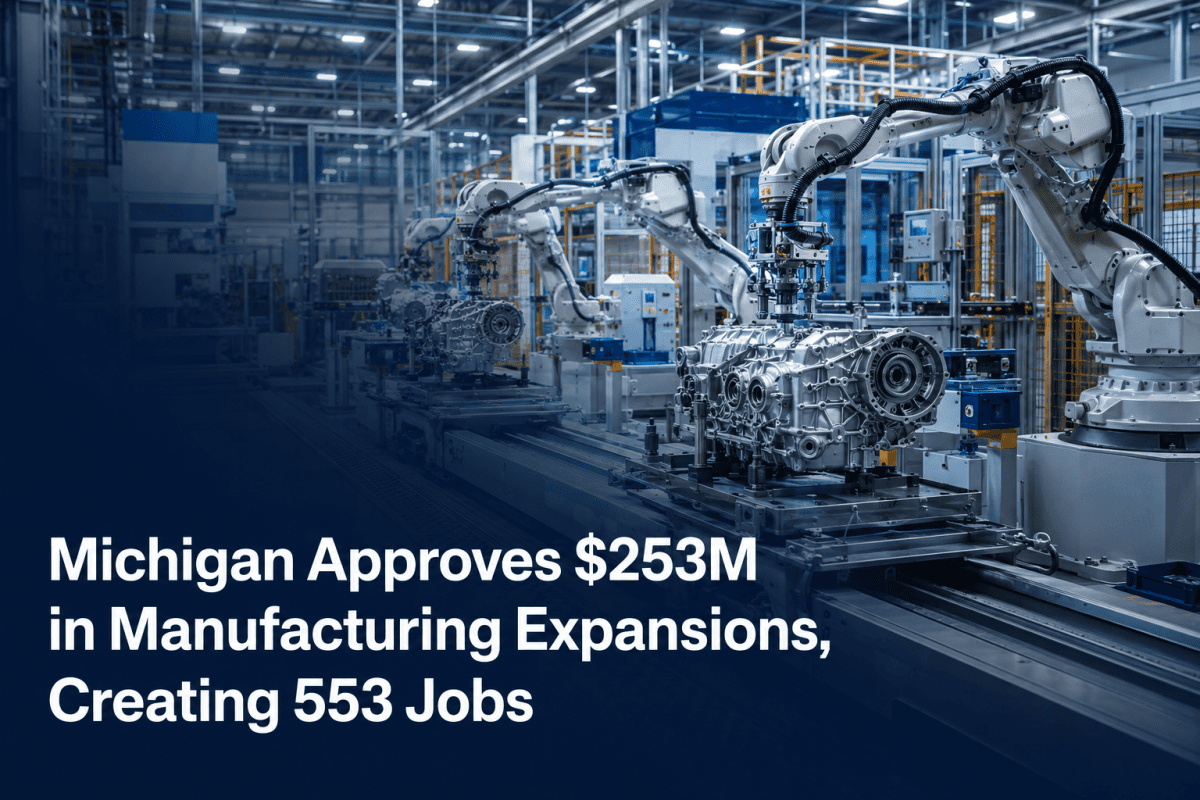 Michigan robotics manufacturing expansion