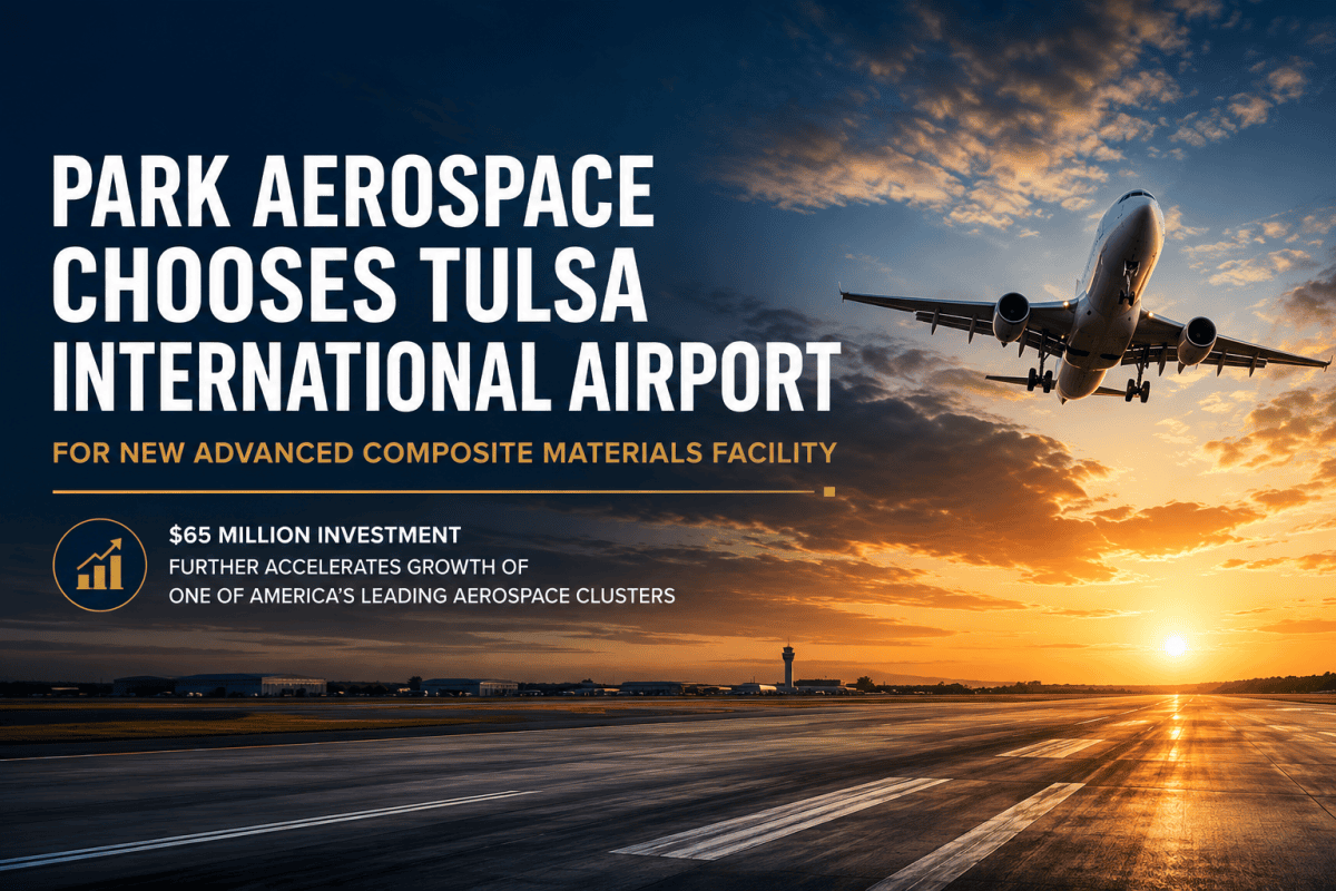 Park Aerospace selects Tulsa International Airport