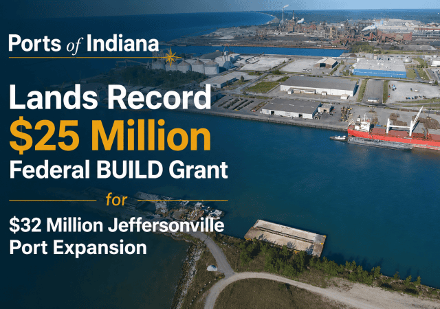 Port expansion announcement in Indiana