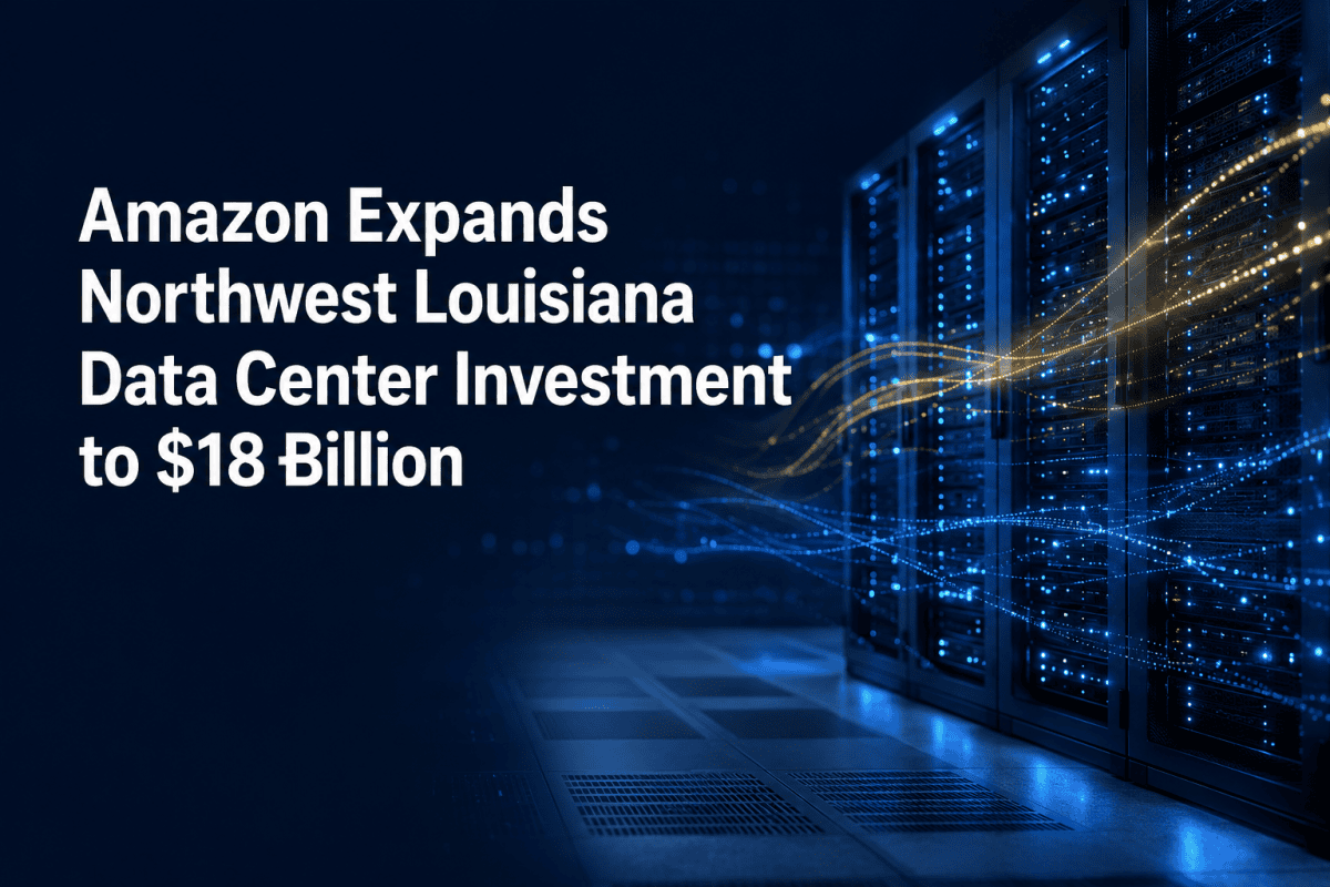 Amazon’s $18B Louisiana Data Center Expansion