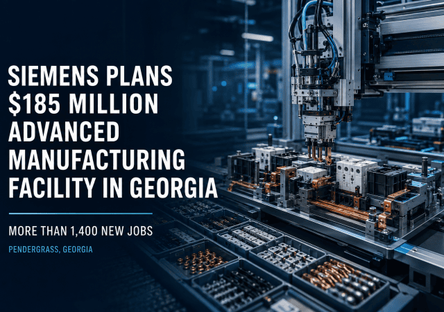 Automated Electrical Manufacturing Investment in Georgia