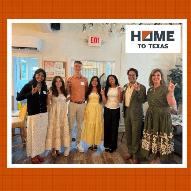 Home to Texas interns, host employers, and community partners gathered July 30 at Sunny's All Day Brunch & Bar for BKCEDC's annual Home to Texas Intern Reception, celebrating another successful year of connecting University of Texas students with career opportunities in Kendall County.