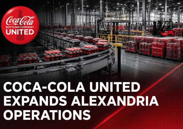 Coca-Cola UNITED expands Alexandria operations