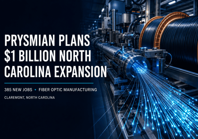 Fiber optic expansion in North Carolina