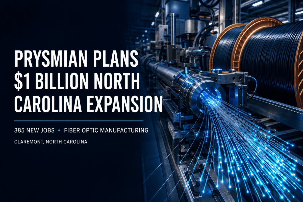 Fiber optic expansion in North Carolina