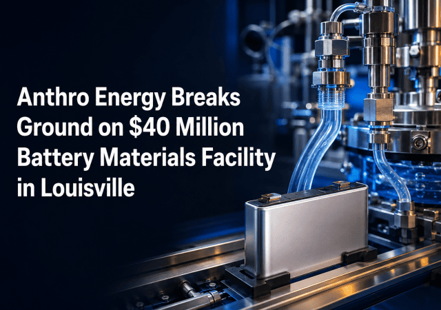 Louisville’s $40 million battery materials facility