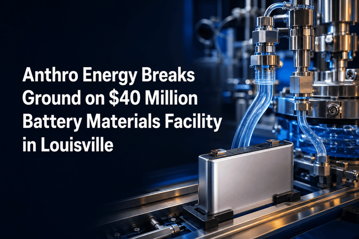 Louisville’s $40 million battery materials facility