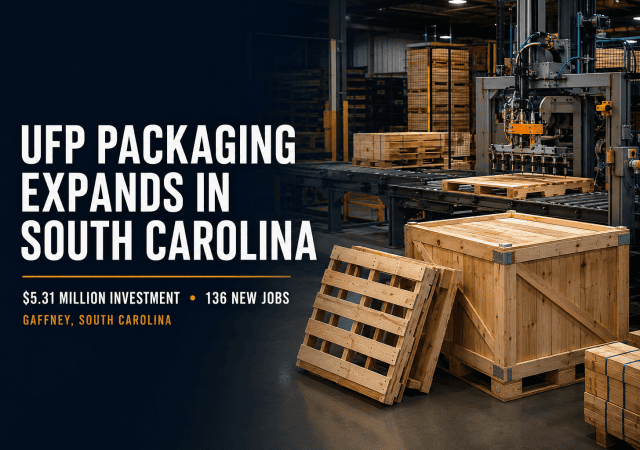 Wood Packaging Expansion in South Carolina