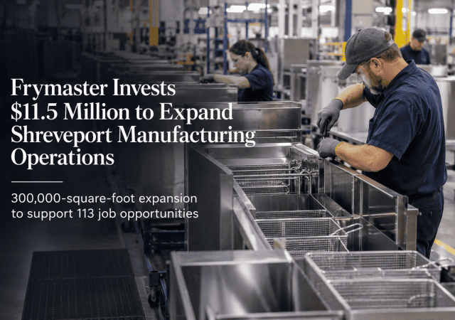 Frymaster Factory Expansion Announcement