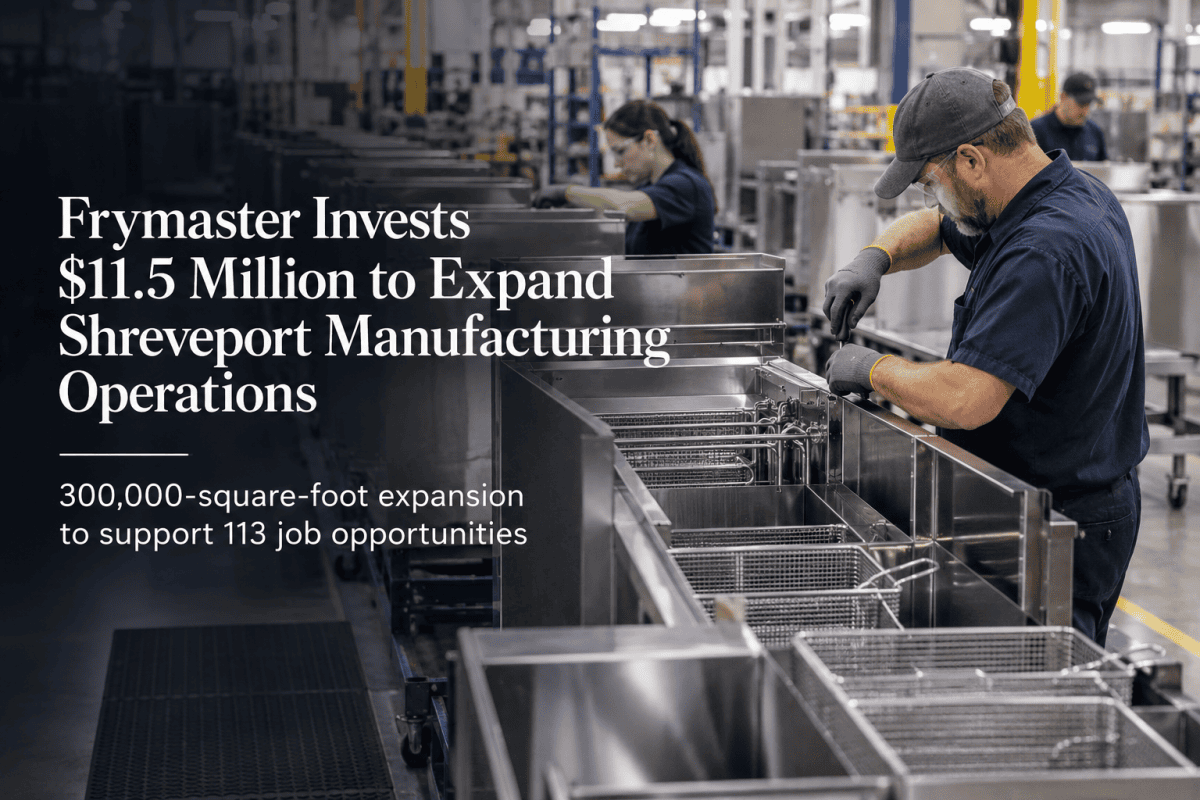 Frymaster Factory Expansion Announcement