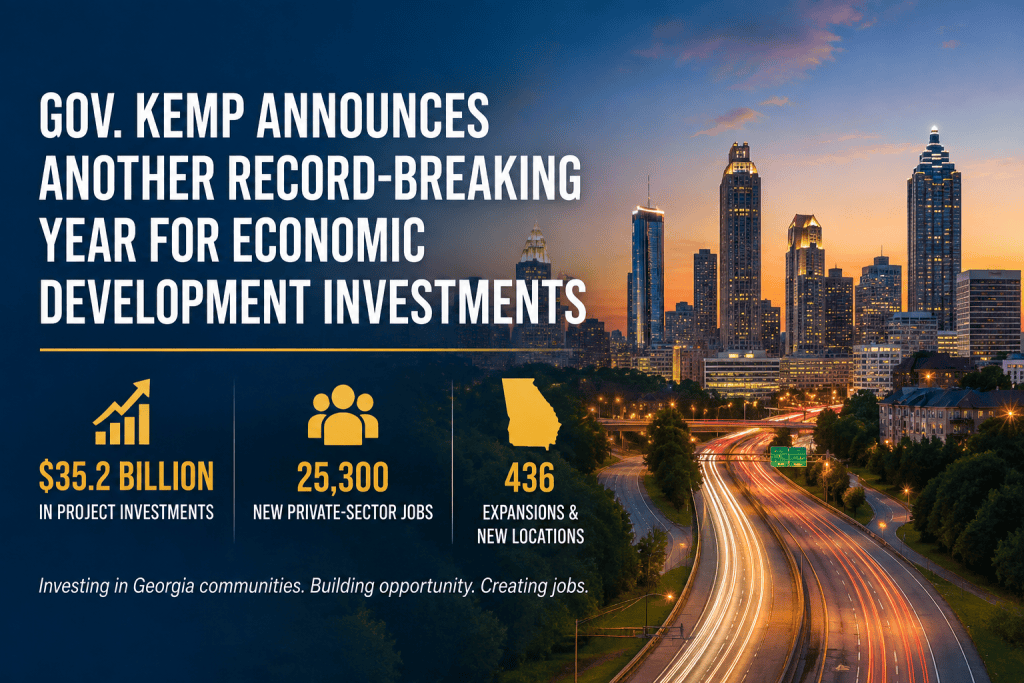Georgia Sets New Economic Development Record with $35.2 Billion in ...