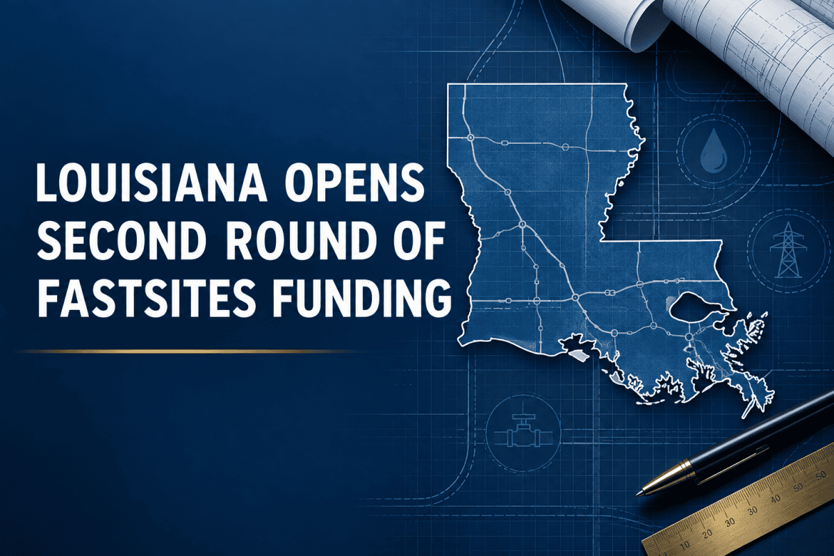 Louisiana FastSites funding blueprint