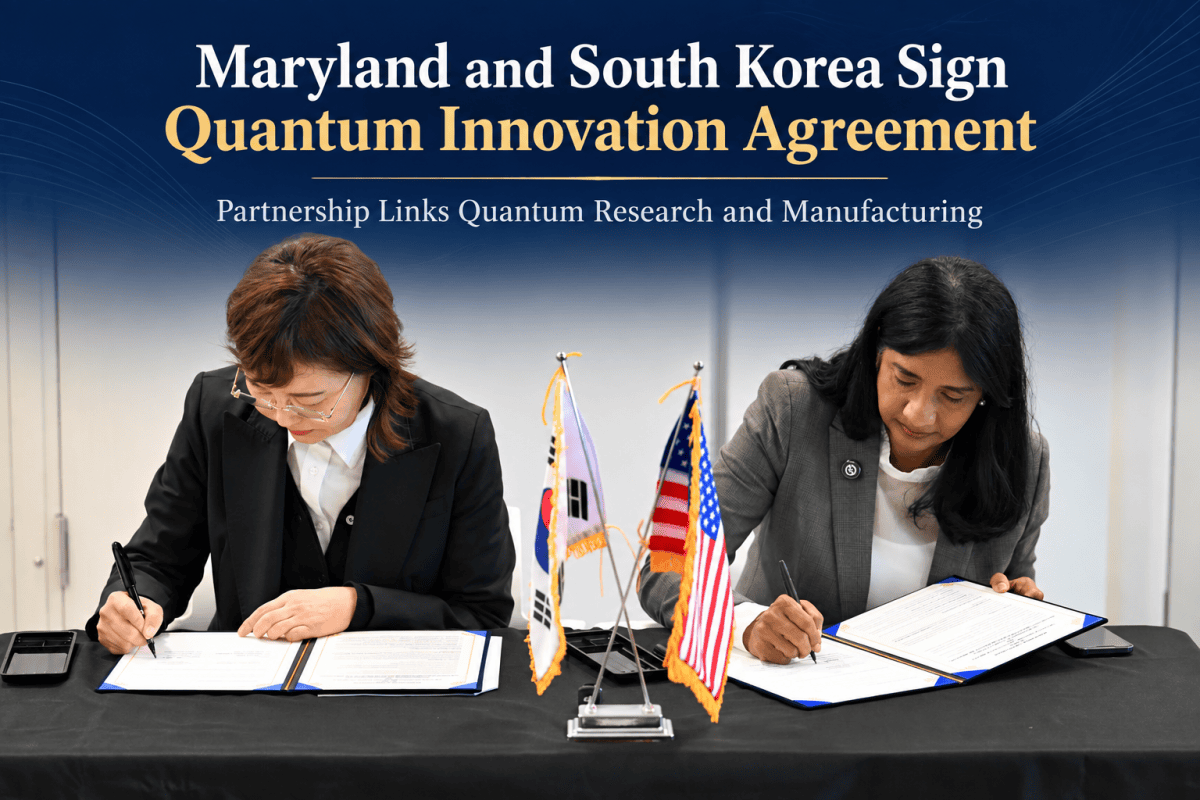 Maryland–South Korea quantum partnership