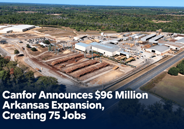 Canfor's Arkansas sawmill expansion