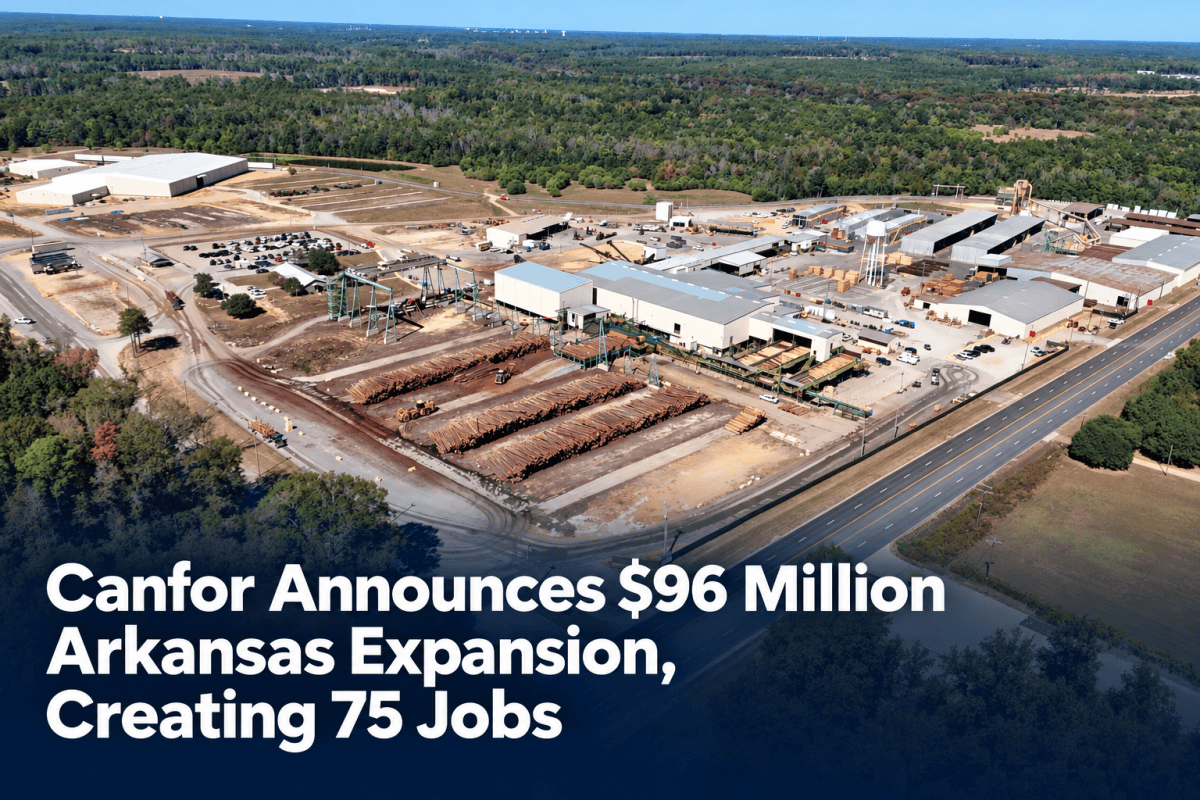 Canfor's Arkansas sawmill expansion