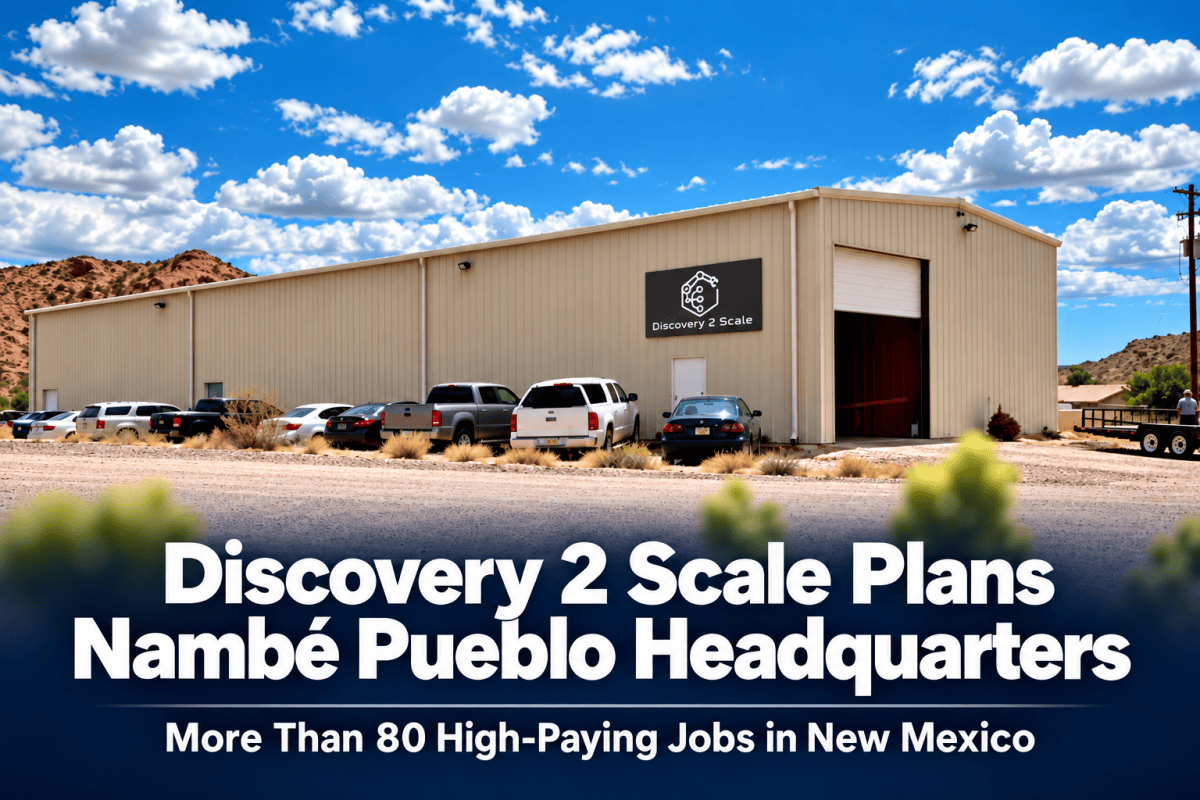 Discovery 2 Scale plans Nambé headquarters