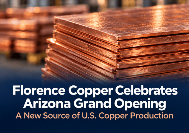Florence Copper celebrates Arizona grand opening
