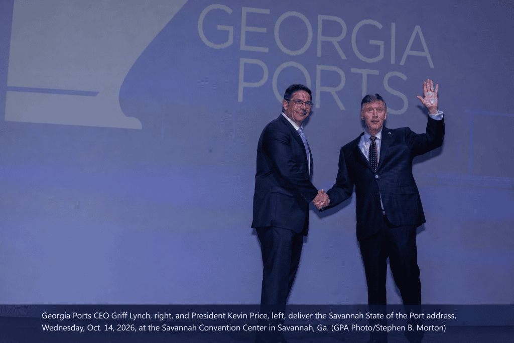 Georgia Ports leaders at Savannah address