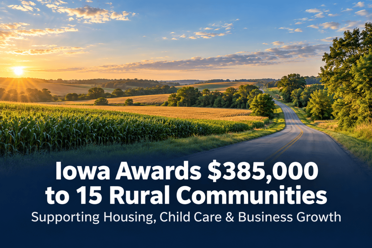 Iowa Rural Growth at Sunrise