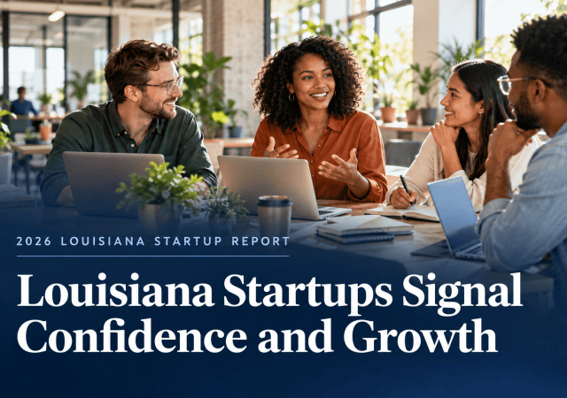 Louisiana Startups Signal Growth