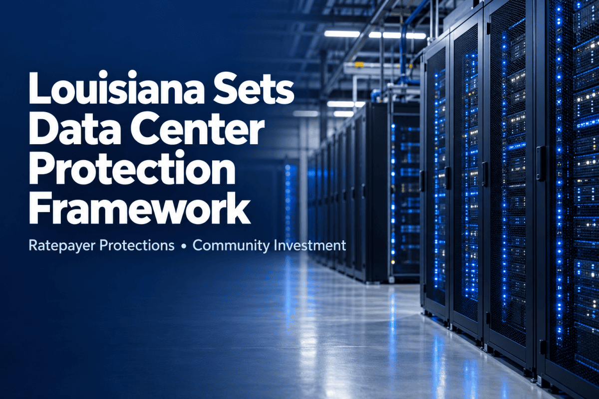 Louisiana’s Data Center Framework