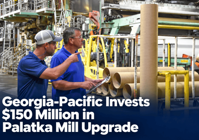Palatka mill’s $150 million upgrade