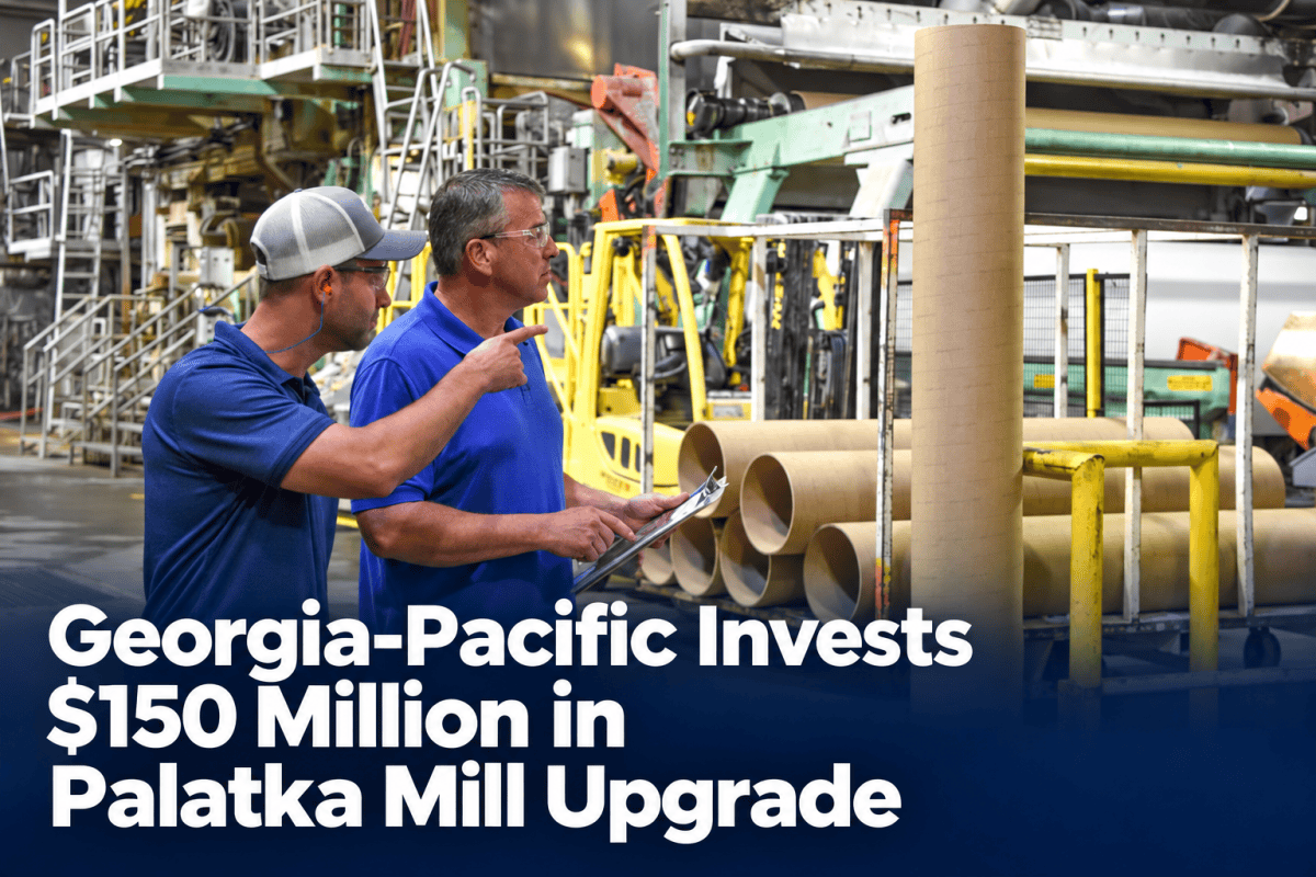 Palatka mill’s $150 million upgrade