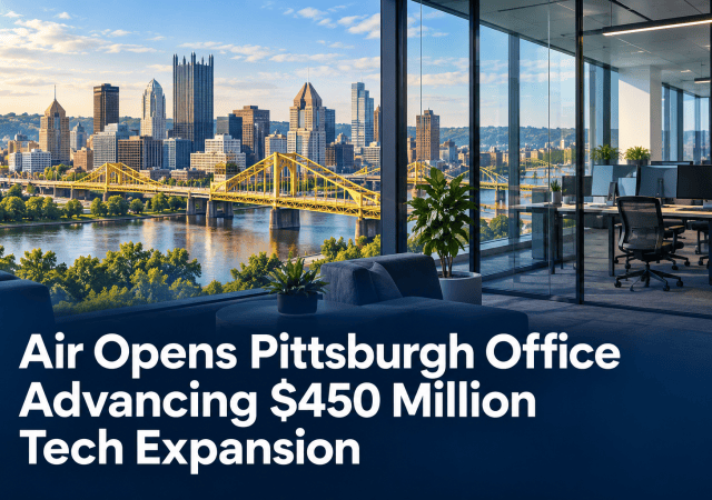 Pittsburgh skyline meets tech expansion