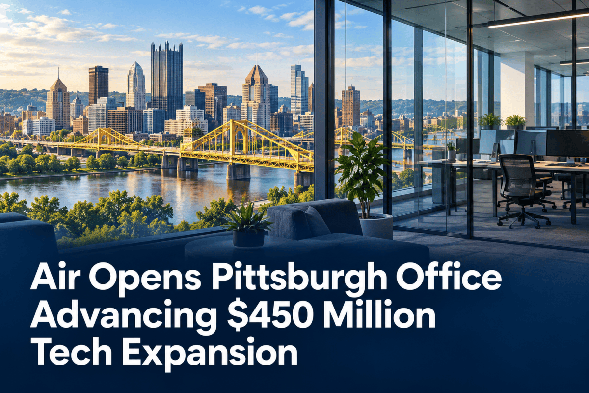 Pittsburgh skyline meets tech expansion