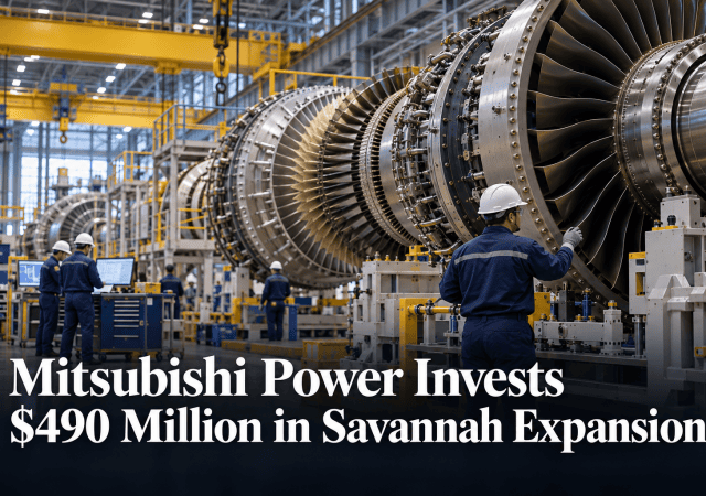 Savannah gas turbine factory expansion