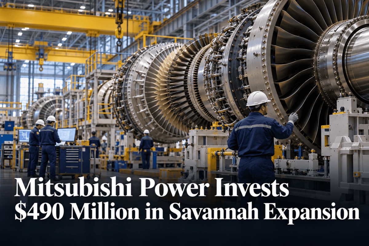 Savannah gas turbine factory expansion