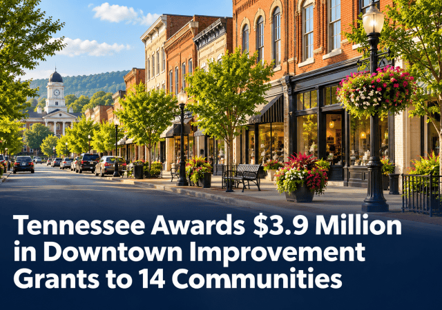 Tennessee downtown grant awards